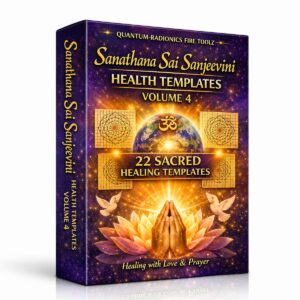 Sai Sanjeevini Holistic Healing Templates Volume 4 3D software box