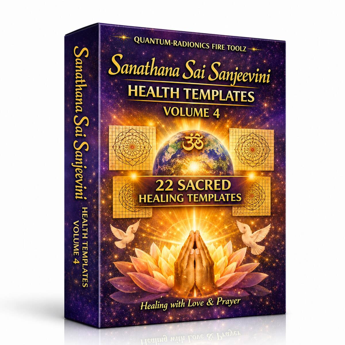 Sai Sanjeevini Holistic Healing Templates Volume 4 3D software box