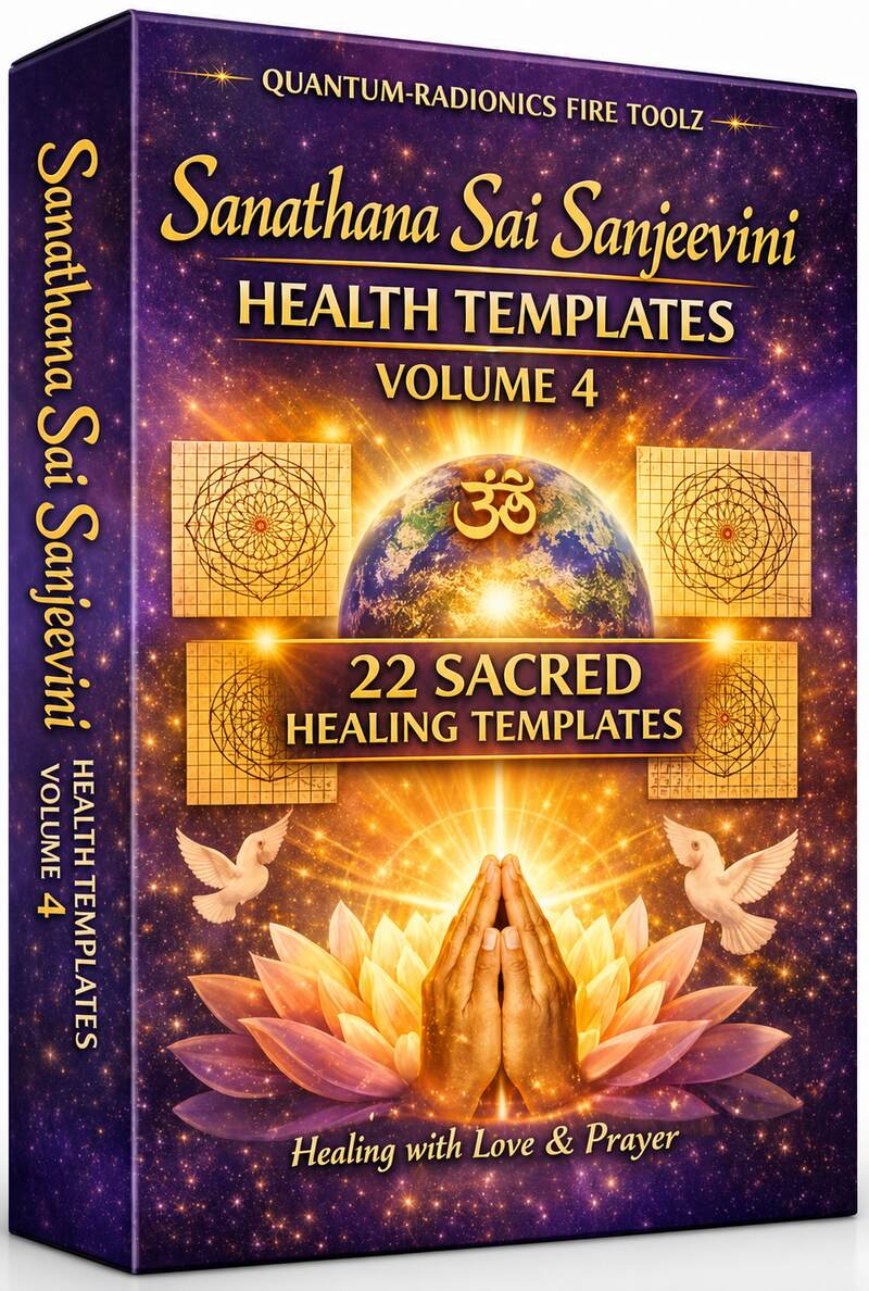 Sanathana Sai Sanjeevini Health Templates Volume 4 software box
